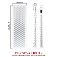 Red Nova Light Smart 1500 Pro Advanced Full-Spectrum Red & Infrared Light Panel (630-1060nm)