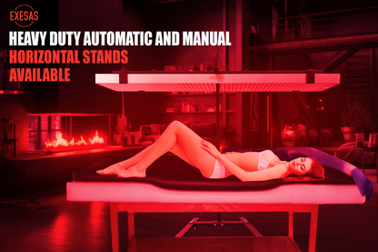 EXESAS 120 LED, 600W Dual-Chip, Red Light Therapy Device for Full Body, 4-Wavelengths Infrared LED Panel for Skin, Weight, Pain, Wellness