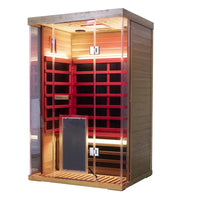 SR02 2 Person Red Cedar Far Infrared Sauna