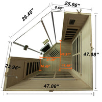 SH07 2 Person Far Infrared Sauna