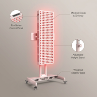 Red Light Therapy Device with Stand - Moving Pro Series Professional Edition — Lifestyle