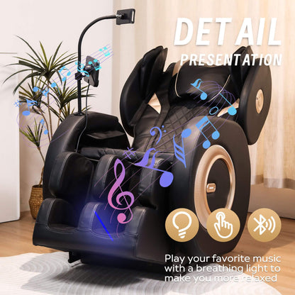 Tranquil Automatic Zero-Gravity Massage Recliner Chair With Full Body Air Pressure (SAK76018)