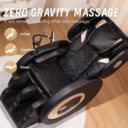 Tranquil Automatic Zero-Gravity Massage Recliner Chair With Full Body Air Pressure (SAK76018)