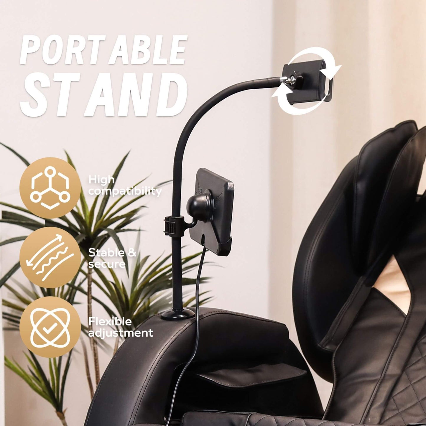 Tranquil Automatic Zero-Gravity Massage Recliner Chair With Full Body Air Pressure (SAK76018)