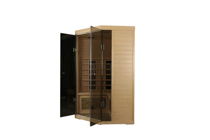 5-Person Hemlock Far-Infrared S Model Sauna