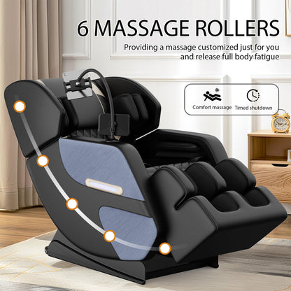 Imperium Full-Body Zero-Gravity Massage Recliner Chair With Ambient Lighting (SAK34591)