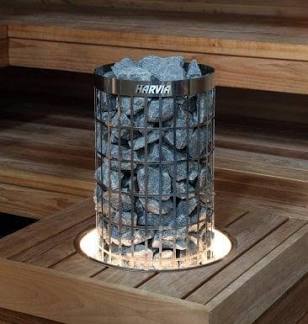 Harvia Cilindro Led Embedding Flange For 6 & 8kw Sauna Heaters - Finnish Sauna Builders