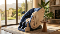 Massage Chair Zero Gravity Full Body with Heating and Bluetooth - Blue — Lifestyle