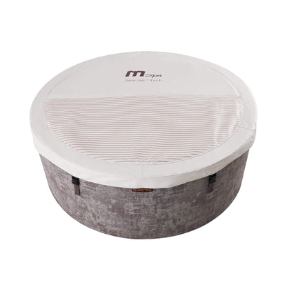 MSpa Cocoon Verto Series Six-Person Inflatable Round Hot Tub With Hydro Massage [F-CO063WE] (SAK50928)