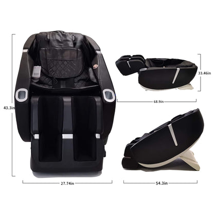Equinox Premium Zero-Gravity Full-Body Multifunction Massage Chair With Auto Body Scan (SAK72182)
